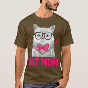 T-shirt Funny Chat maman Vintage Meilleur Chat maman Jamai