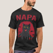 T-shirt Funny Chat noir Napa (Devant)