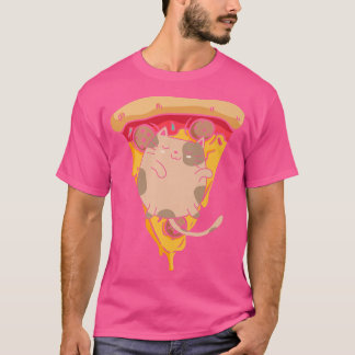 T-shirt Funny Chat Pizza 