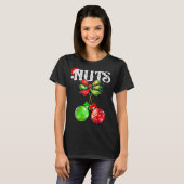 T-shirt Funny Chest Nuts Chestnuts Matching Family Christm (Devant entier)