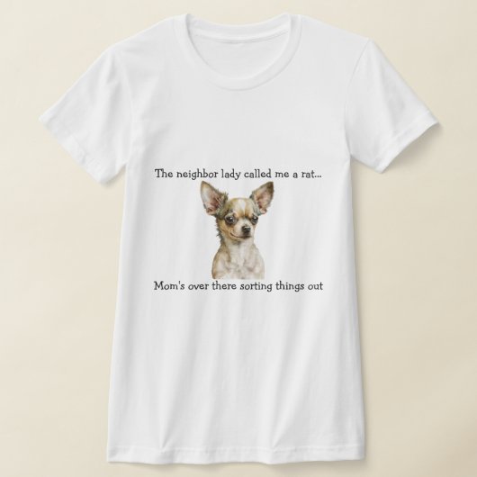 T-shirt Funny Chihuahua (Poser)