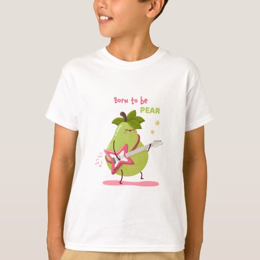 T-shirt Funny children's illustration of a rock pear (Devant)