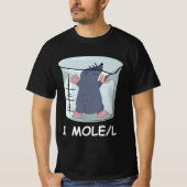 T-shirt Funny Chimie Étudiants Enseignants Sciences Mole (Devant)