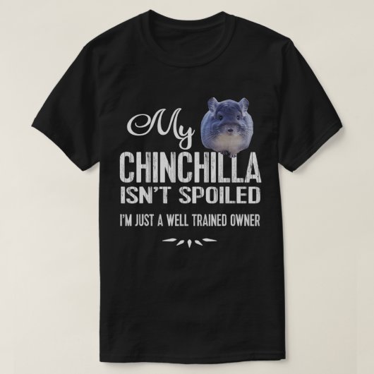 T-shirt Funny Chinchilla (Design devant)