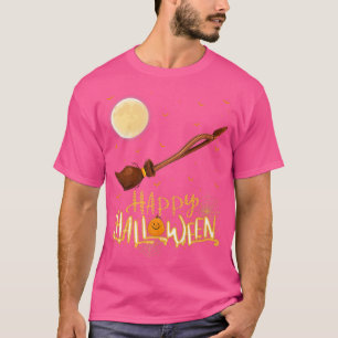 T-shirt Funny Chipmunk Ride Witch Chipmunk Halloween
