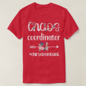 T-shirt Funny Chiropratique Assistant Chiro Adjoint Cadeau (Design devant)