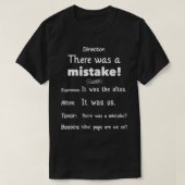 T-shirt Funny Choir Directeur Soprano Alto Tenor Bass T-Sh (Design devant)