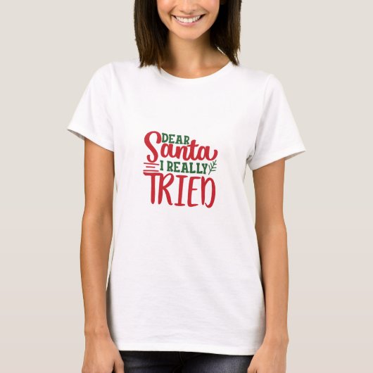 T-shirt Funny Christmas (Devant)