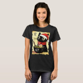 T-shirt Funny Christmas 67 Six Seven Cat Ramen Japanese Ka (Devant entier)