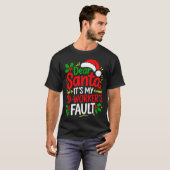 T-shirt Funny Christmas Office Dear Santa It's My Coworker (Devant entier)
