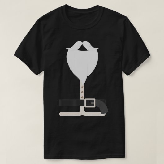 T-shirt Funny Christmas Santa Costume Great Santa Claus X (Design devant)