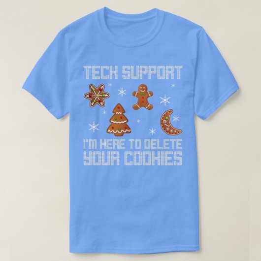 T-shirt Funny Christmas Tech Support Shirt Computer Progra (Design devant)