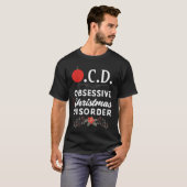 T-shirt Funny Christmas Tees & Tm. Obsessive Christmas (Devant entier)