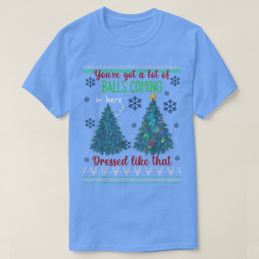 T-shirt Funny Christmas Tree Topper Xmas Gag Sayings Cadea (Design devant)