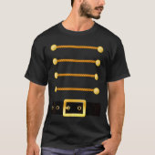 T-shirt Funny Christmas With Nutcracker Costume (Devant)
