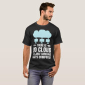 T-shirt Funny Cloud Computing Design for Programmer Develo (Devant entier)