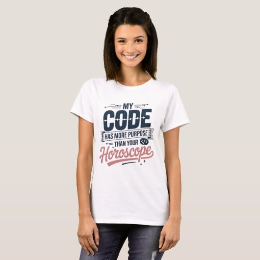 T-shirt Funny Coding Quote AI Programmer Design (Devant entier)