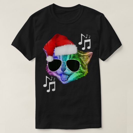 T-shirt Funny Colorful Rainbow (Design devant)