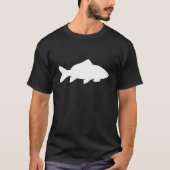 T-shirt Funny Common Carp Fishing Graphic Euro eau douce (Devant)