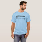 T-shirt Funny Comptabilité Nerd Définition Tee (Devant entier)