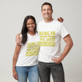 T-shirt Funny Comptable Pun (Unisexe)