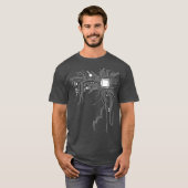 T-shirt Funny Computer Geek Nerd Cool cadeau Ordinateur Co (Devant entier)