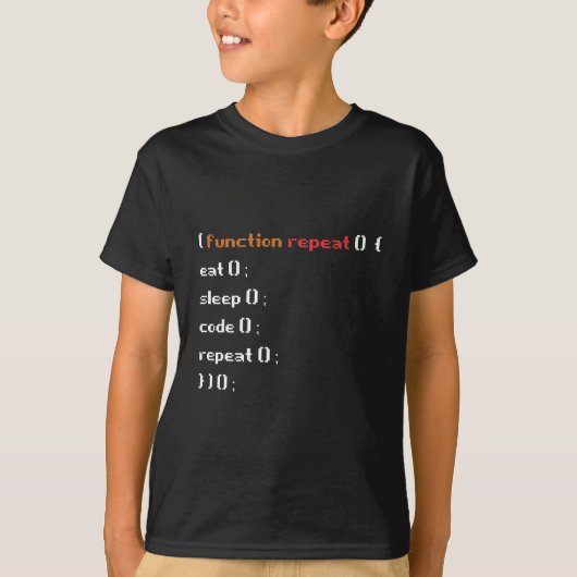 T-shirt Funny Computer Science Coder Programmer, Fonction (Devant)