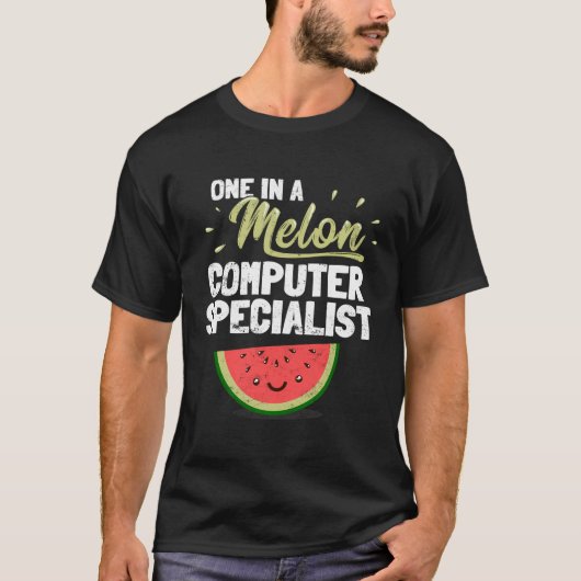T-shirt Funny Computer Specialist (Devant)