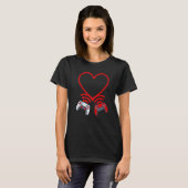 T-shirt Funny Controllers Heart Boys Kids Video Gamer Vale (Devant entier)