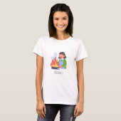 T-shirt Funny Cooking (Devant entier)