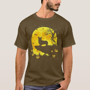 T-shirt Funny Corgi and Moon Halloween Costume644