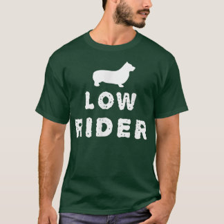 T-shirt Funny Corgi Low Rider 