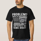 T-shirt Funny Correction Officer Problem Write A Grievance (Devant)