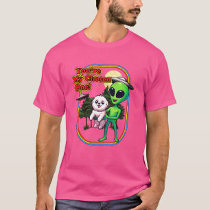 T-shirt Funny Coton de Tulear Alien Vous êtes choisi un OV