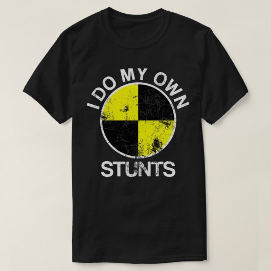 T-shirt Funny Crash Test (Design devant)