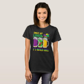 T-shirt Funny Crawfish Boil Shut Up Liver Mardi Gras Beer  (Devant entier)