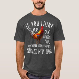 T-shirt Funny Crazy Rooster Chicken Farm