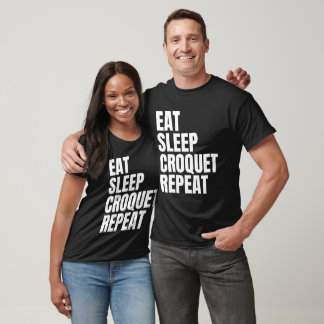T-shirt funny croquet