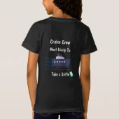 T-Shirt  Funny Cruise Kids Take Selfie Personalize  (Dos)