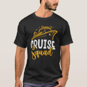 T-shirt Funny Cruise Squad bateau T Shirt (Devant)