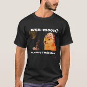 T-shirt Funny Crypto "Wen Moon" Astronaut Shirt - Ultimate (Devant)