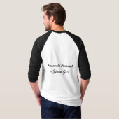 T-shirt Funny Custom Bowling Équipe Chemise (Dos entier)