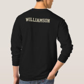 T-shirt Funny Custom Golf Année de naissance Nom (Dos)