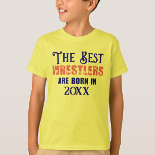 T-shirt Funny Custom Wrestler Anniversaire