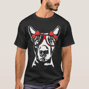 T-shirt Funny Cute Bull Terrier fille maman cadeau amoureu