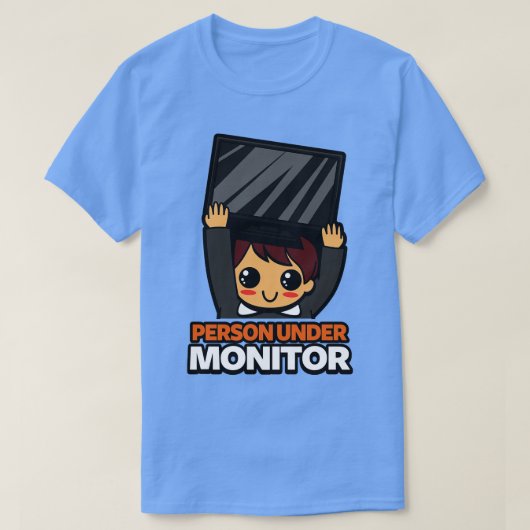 T-shirt Funny Cute Kawaii Techie Literal Wordplay plaisant (Design devant)