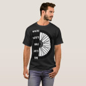 T-shirt Funny Cycliste (Devant entier)