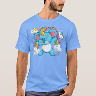 T-shirt Funny Dabbing Koalacorn Magique Fairytale Koala Un