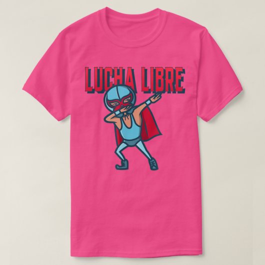 T-shirt Funny Dabbing Meican Wrestler Luchador Lucha Libre (Design devant)