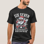 T-shirt Funny Dabbing Santa Saw Your Search History Meme C (Devant)